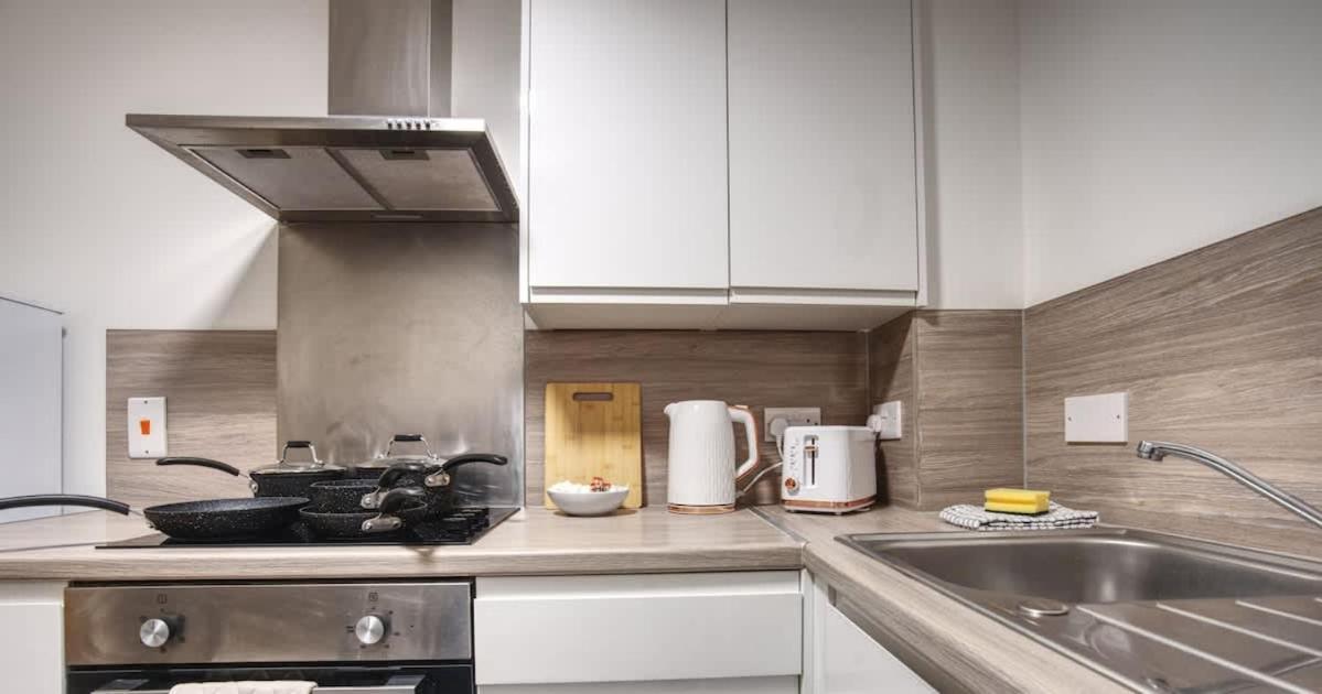 1Br City Centre Apt, Self Check In, Wifi, By Derbnb Sheffield Exteriör bild