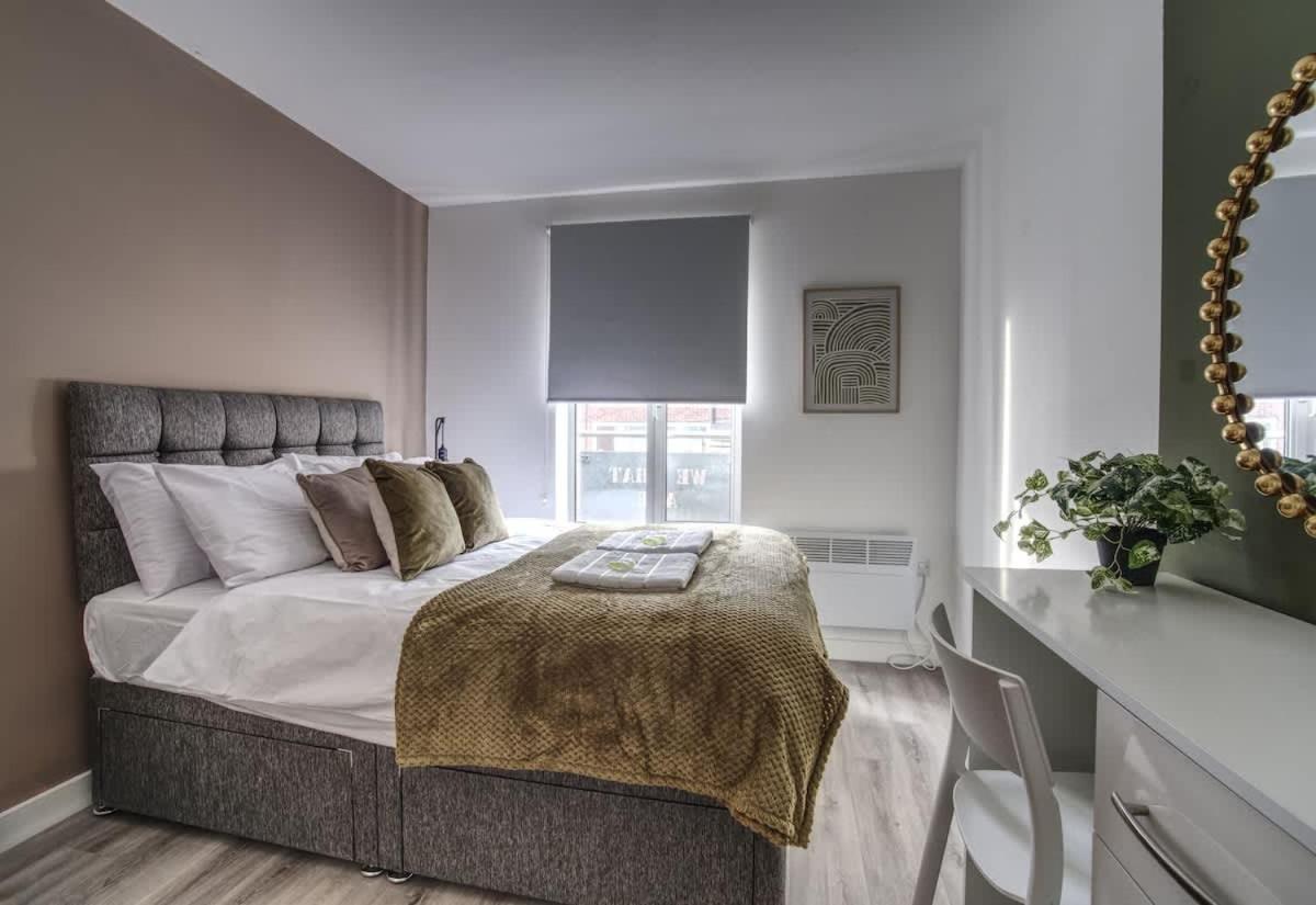 1Br City Centre Apt, Self Check In, Wifi, By Derbnb Sheffield Exteriör bild