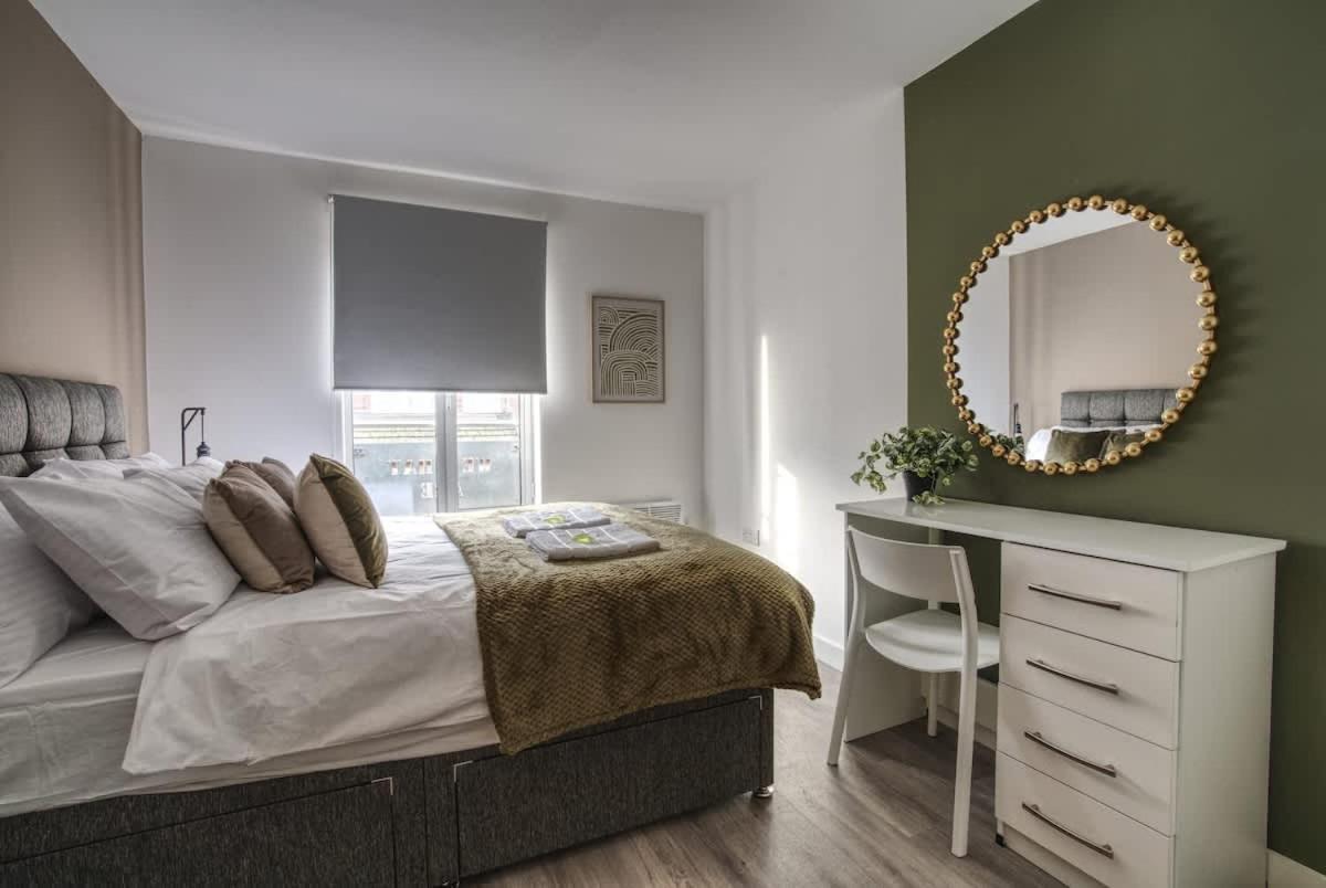 1Br City Centre Apt, Self Check In, Wifi, By Derbnb Sheffield Exteriör bild